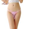 Extremely Good Sexy Lady Underwear Embroidered Tassel G-String Briefs