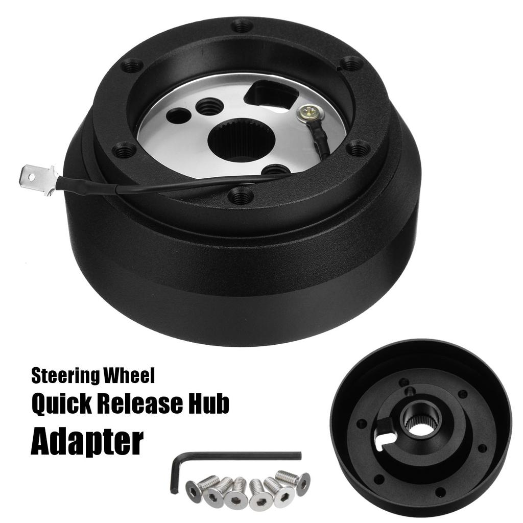 Universal Car Steering Wheel Quick Release Hub Adapter Kit For