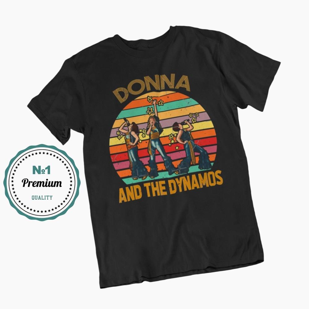 Унисекс футболка с принтом «Donna And The Dynamos» XXXXL