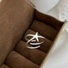 Damen Nischen-Ring mit Sternfisch in Light Luxury