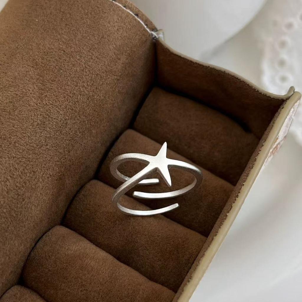Damen Nischen-Ring mit Sternfisch in Light Luxury