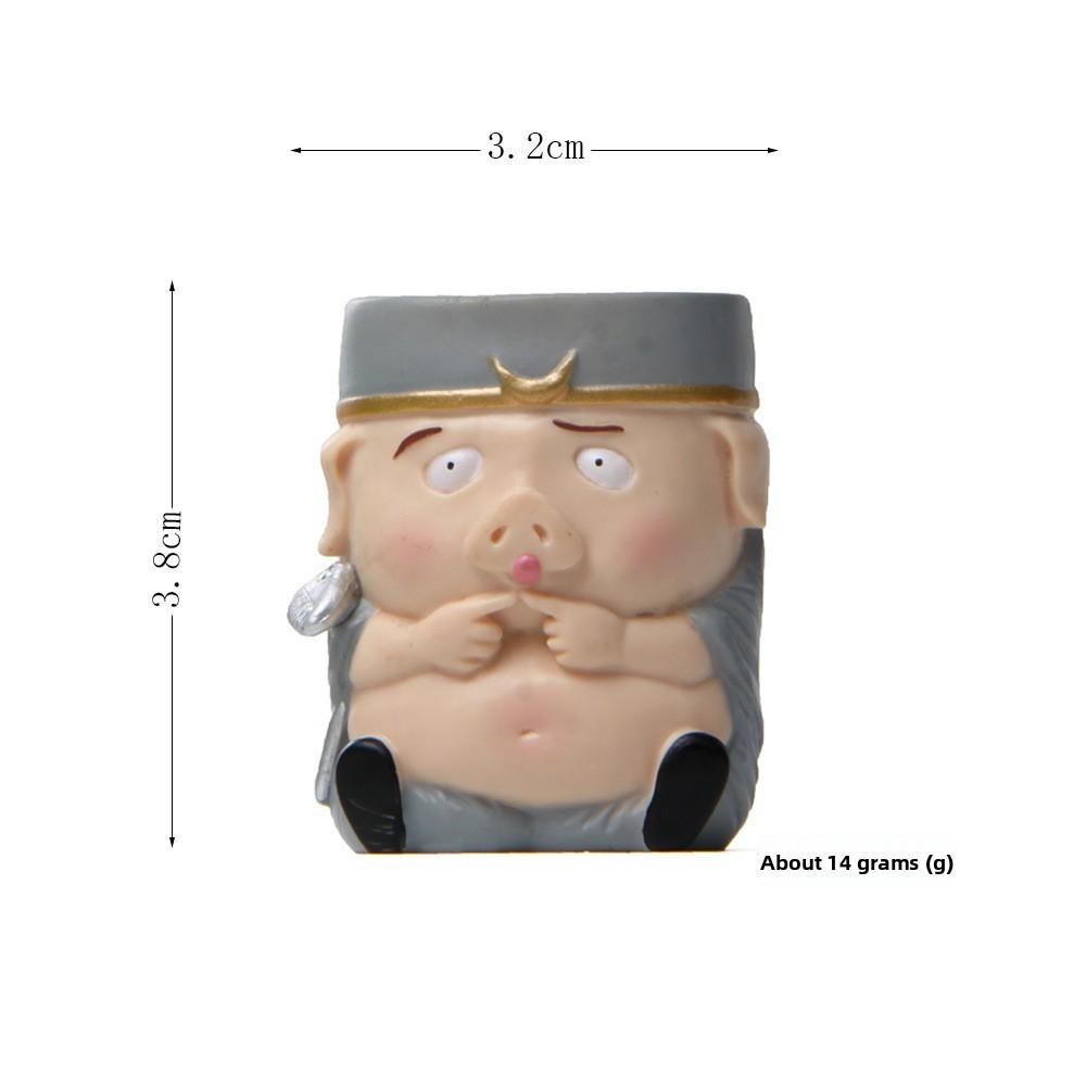 Journey To The West Cartoon Magnetic Refrigerator Stickers Set With Resin Material For Kids And Collectors