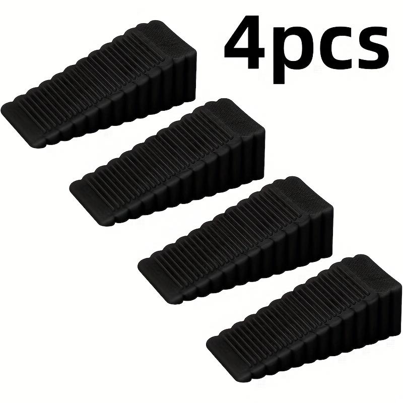 2/4 Pack Anti Slip Heavy Duty Rubber Door Stopper - Multifunctional Home/Office Door Stopper for Wooden Floor, Smooth Tiles