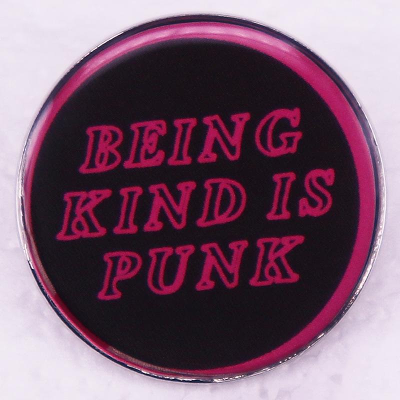 Punk Brooch Badge - Friendly Accessory