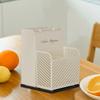 Integrated Chopstick Barrel Beige Tableware Storage Rack Flatware Drainer Storage Box  for Kitchen