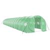 Vidaxl Szklarnia Ze Stalową Ramą, Zielona, 54 M², 18X3X2 M