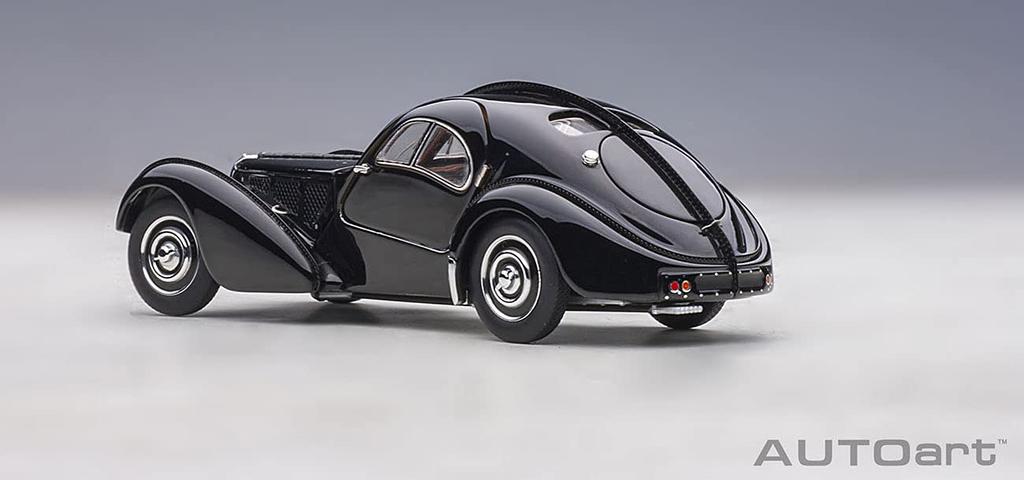 AUTOart Bugatti Type 57SC Atlantic 1938 Wheel Finished Product 50946 1/43 Black/Disc