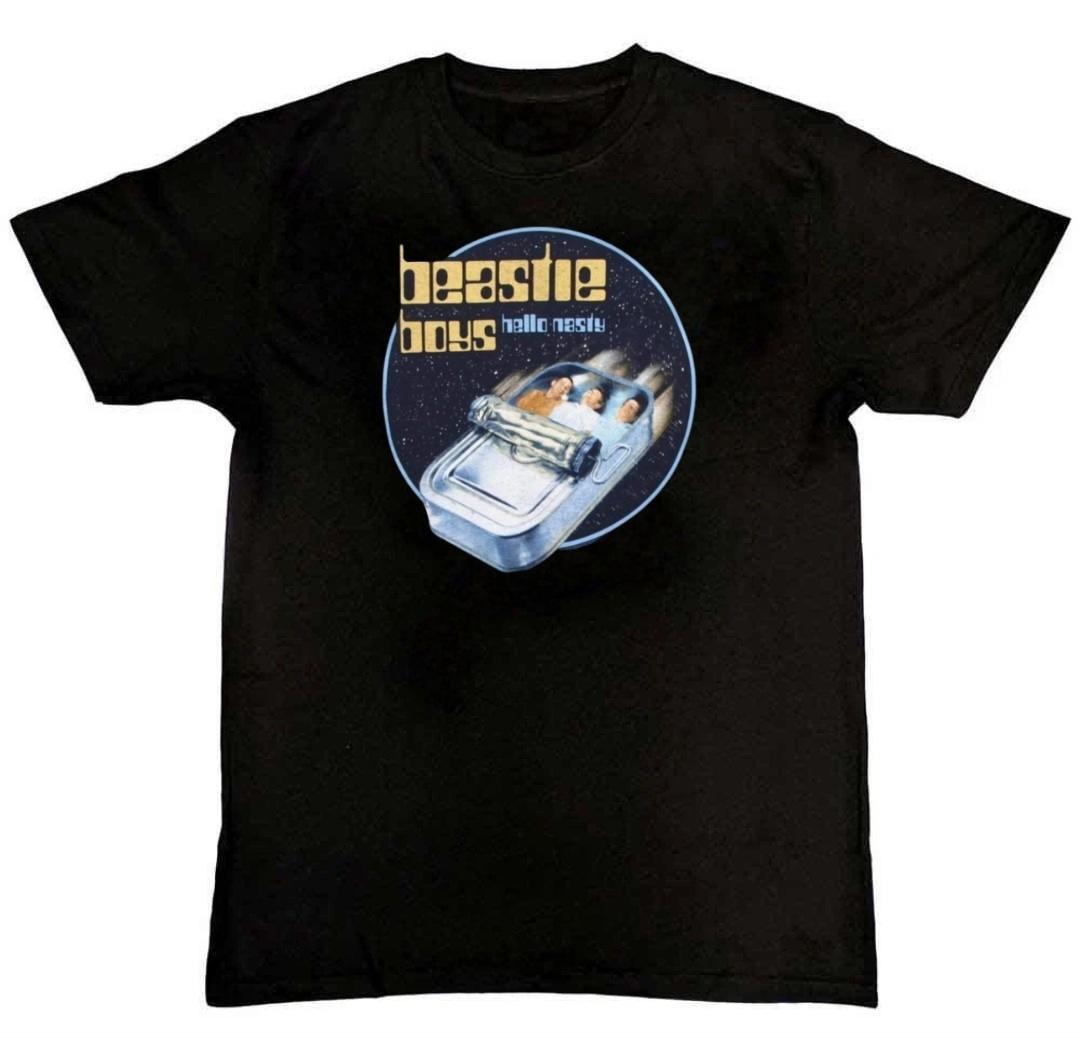 Funny Beastie Boys Hello Nasty Tour Graphic Print Mens T-Shirt XL