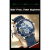 POEDAGAR Men Wristwatch Week Date Digital LED Quartz Fashion Clock Alarm Dual Time Display Electronic Luminous Watches