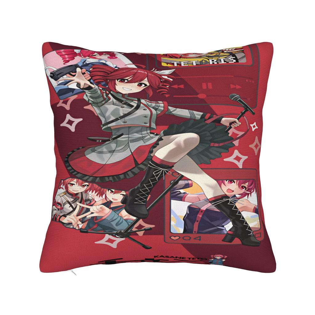Teto Kasane Pillow Case  Soft Pillow Cover For Couch Sofa Bedroom Funny Pillowcases