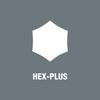 WERA Drive Bit 4mm 35mm Overall 003031 3/8" Hex-Plus Socket, Tip, Length,