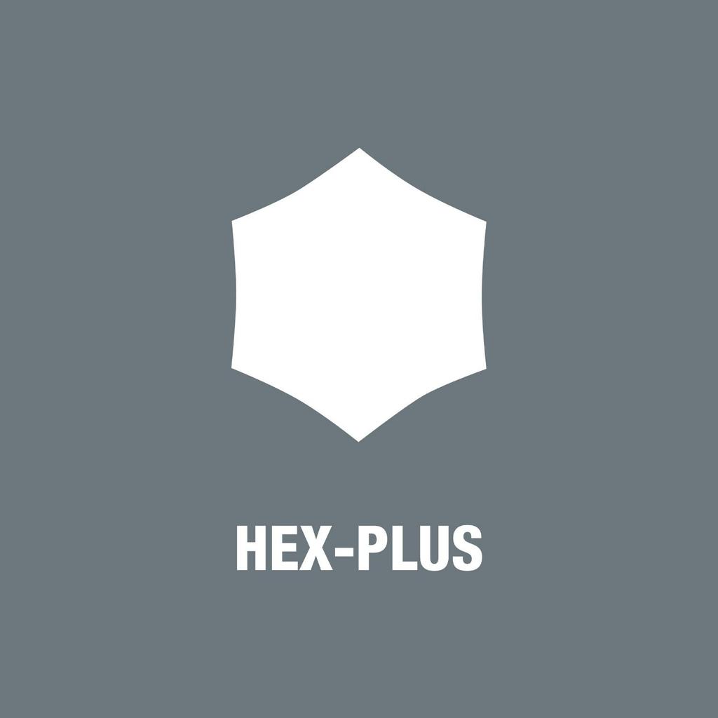 WERA Drive Bit 4mm 35mm Overall 003031 3/8" Hex-Plus Socket, Tip, Length,