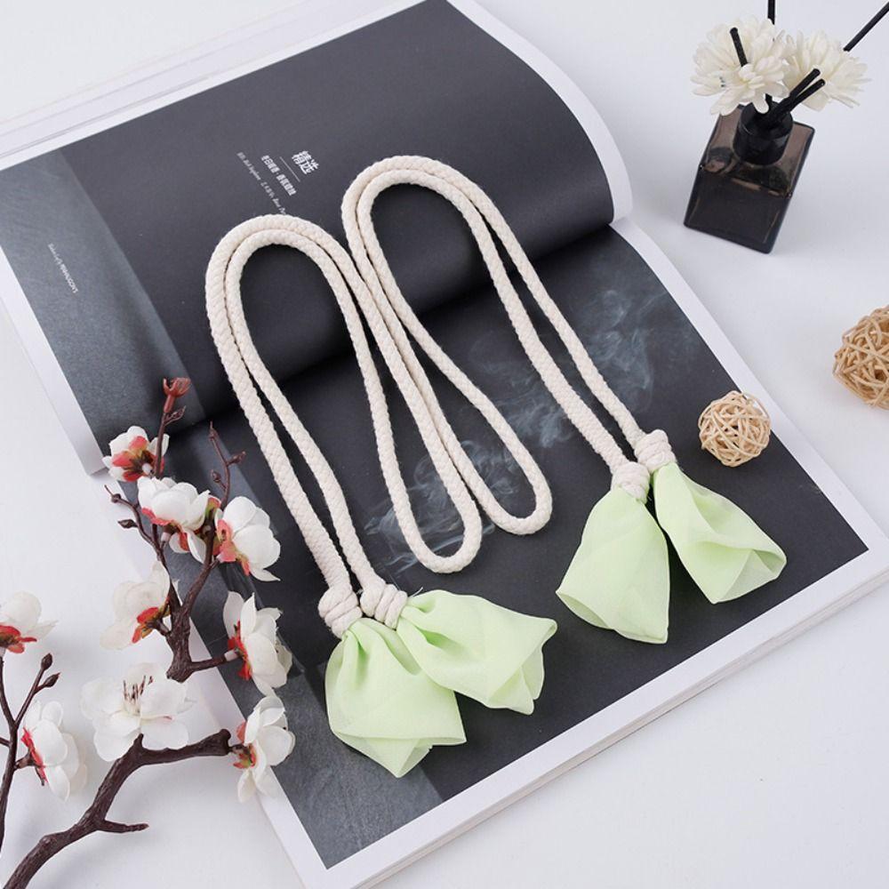 2PCS Minimalist Curtain Tieback Elegant Curtain Buckle Trendy Curtains Tie Rope  Home Decor