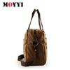 Men's Retro Canvas Shoulder Messenger Bag with Zipper