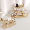 Two/Three Layer Wood Display Stand Toy Blind Box Organizer Cosmetic Perfume Display Shelf Organization Storage Decoration Holder