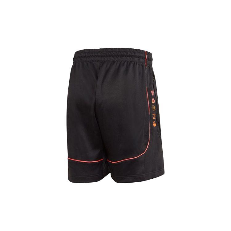 Adidas Originals Clover Emoji Basketball Sports Casual Shorts Men Bottoms Black GP6778