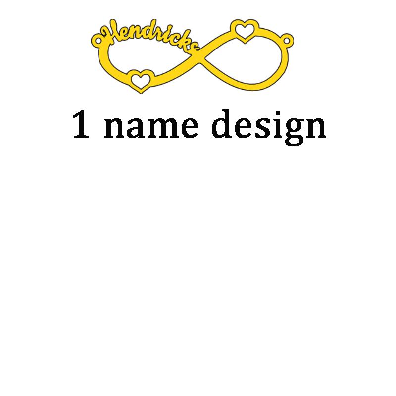 Atoztide 2022 New Stainless Steel Personalized Custom Couple Name Necklace Choker Chain Infinity Summer Pendant Nameplate Gift