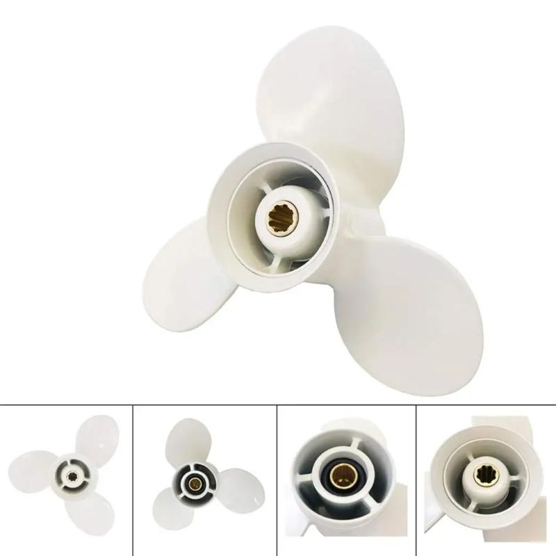 9-1/4 x 8 Outboard Propeller 683-45947-00-EL for Motor 9.9HP 15HP 20HP Outboard Propeller Corrosion Resistant