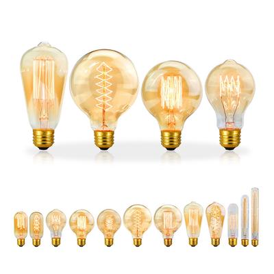 Reteo Edison Ampul 220V 110V E27 /E26 A19 ST64 G80 40W Vintage Filament Ampul Edison Lamba Ev İçin Vintage Lamba
