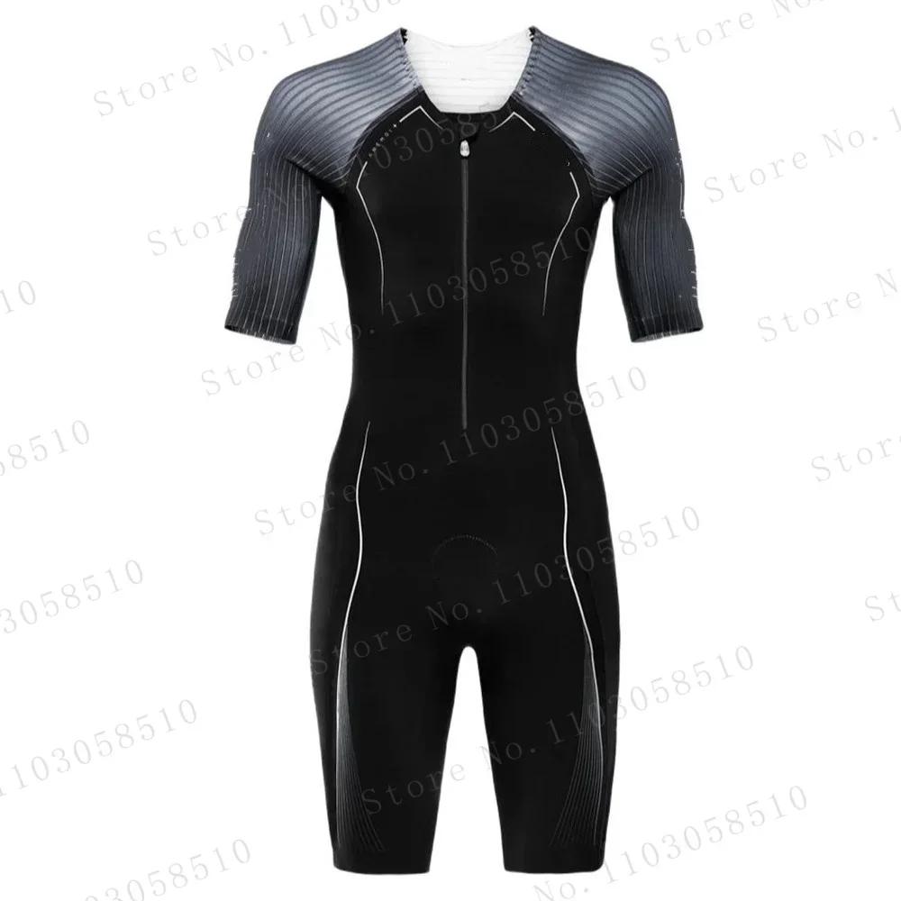 2024 Męski Kombinezon Rowerowy Szybkoschnący Triathlon Góry Sportowy Kostium Rowerowy Skinsuit pro Mtb Jazda Kombinezon Ropa Ciclismo