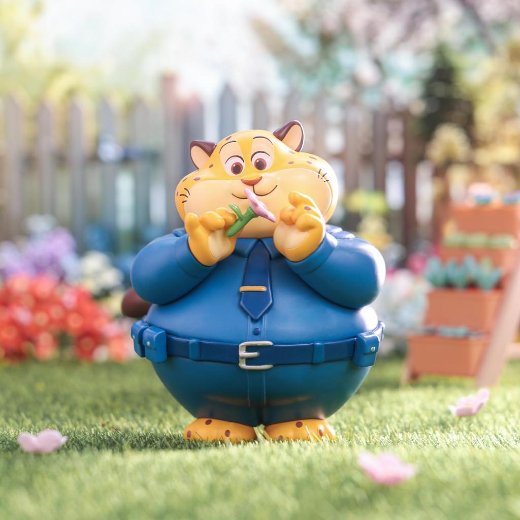 TOP TOY Disney Zootopia Judy Nick Flower Language Series Box of Gachapon Blind Box Figures Soft Vinyl PVC Premium Toys Birthday Present Christmas Gift