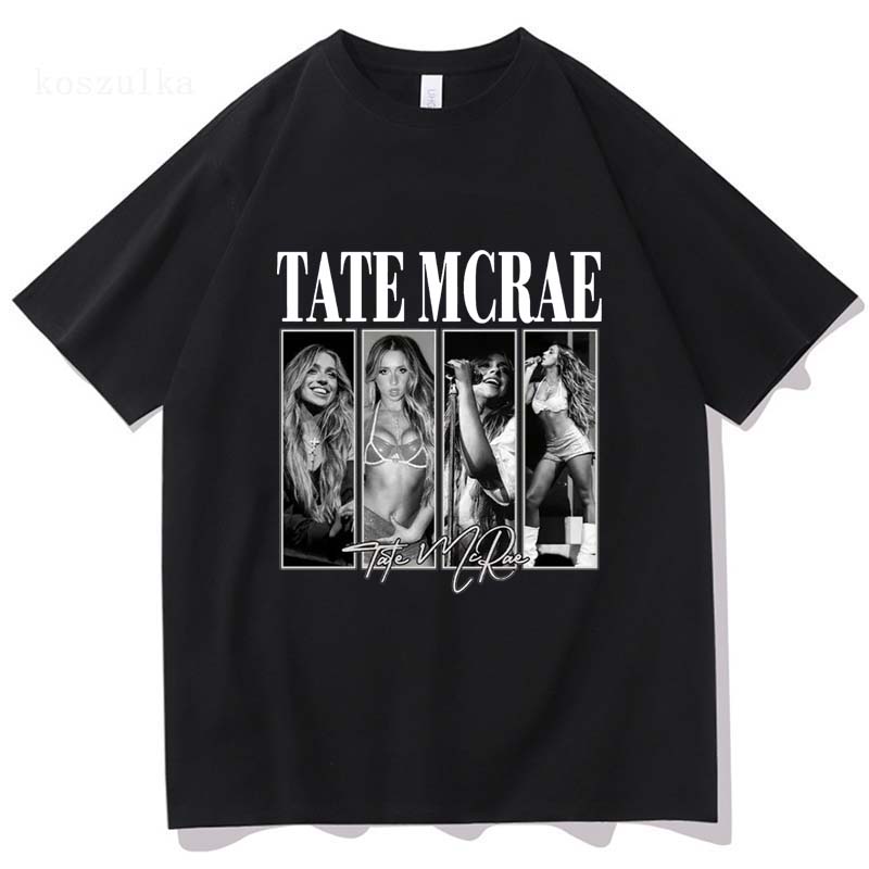 Tate McRae Revolving Door TShirt So Close To What Album Tshirt Hip Hop Vintage Cotton Teeshirt Fashion New Unisex Aesthetic Top
