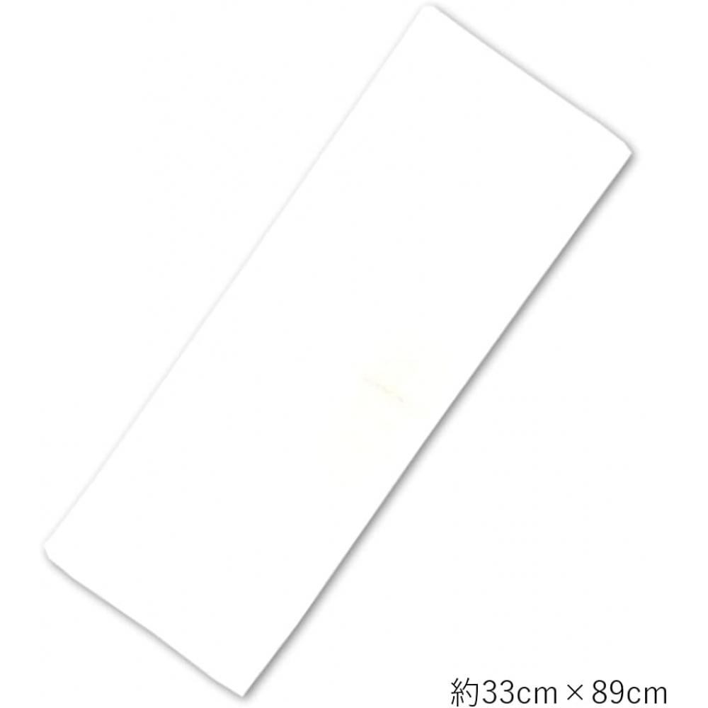 Kokon Tenugui White Plain Sturdy Fabric 10 Sheets  Fray Resistant 