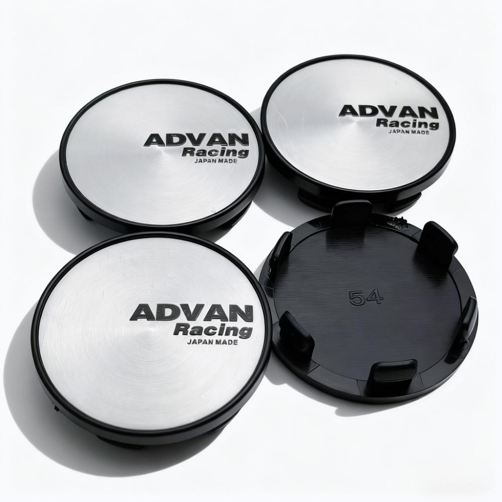 

4pcs 54MM 49MM Car Wheel Center Caps With Advan Logo Emblem Badge Wheel Rim Hubcap Hub Center Dust Cover Replace Car Accessories Advan Badge&4pcs 54mm Wheel Caps