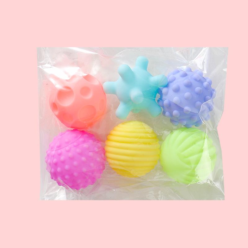Baby Toy Rattle, Toothpaste, Clutch Ball, Touch Ball, Gnaw Soft Glue Manhattan Clutch Ball