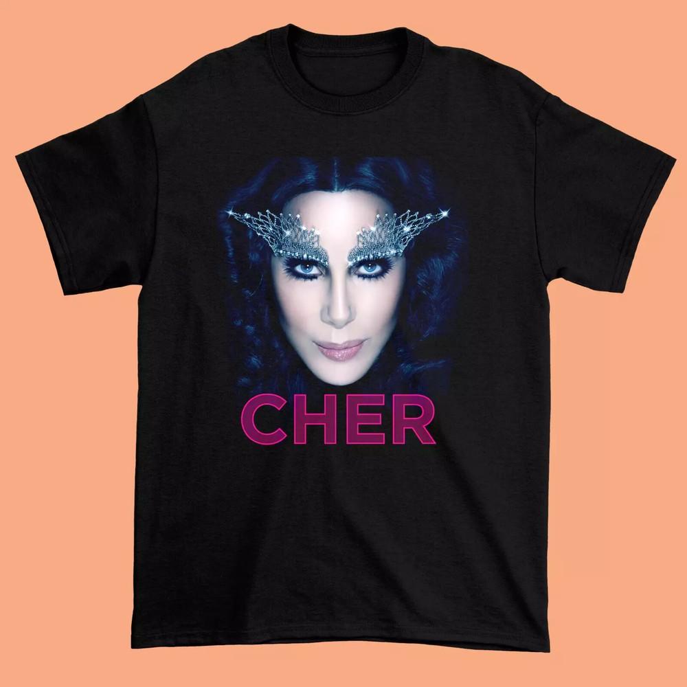 

Cher Dressed to Kill Gift For Fan Black Short Sleeve All Size Unisex T-Shirt.... Unisex T-Shirt XL