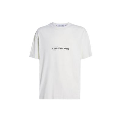 Relaxed Back Logo T-Shirt Men Tops White J30J325492-CGA