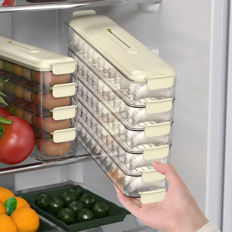 Maileqi Refrigerator Side Door Dumpling Storage Box