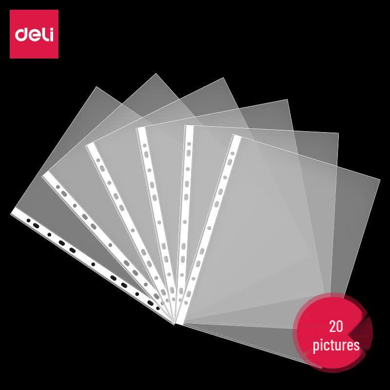 Deli 5710 11-Hole Document Protector