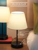 Japanese-style Table Lamp, Ambient Lighting, Stand Light, E26, with 60W LED Bulb, Bedside, 2 USB Charging, 3-Level Touch Dimming, Western-Style
