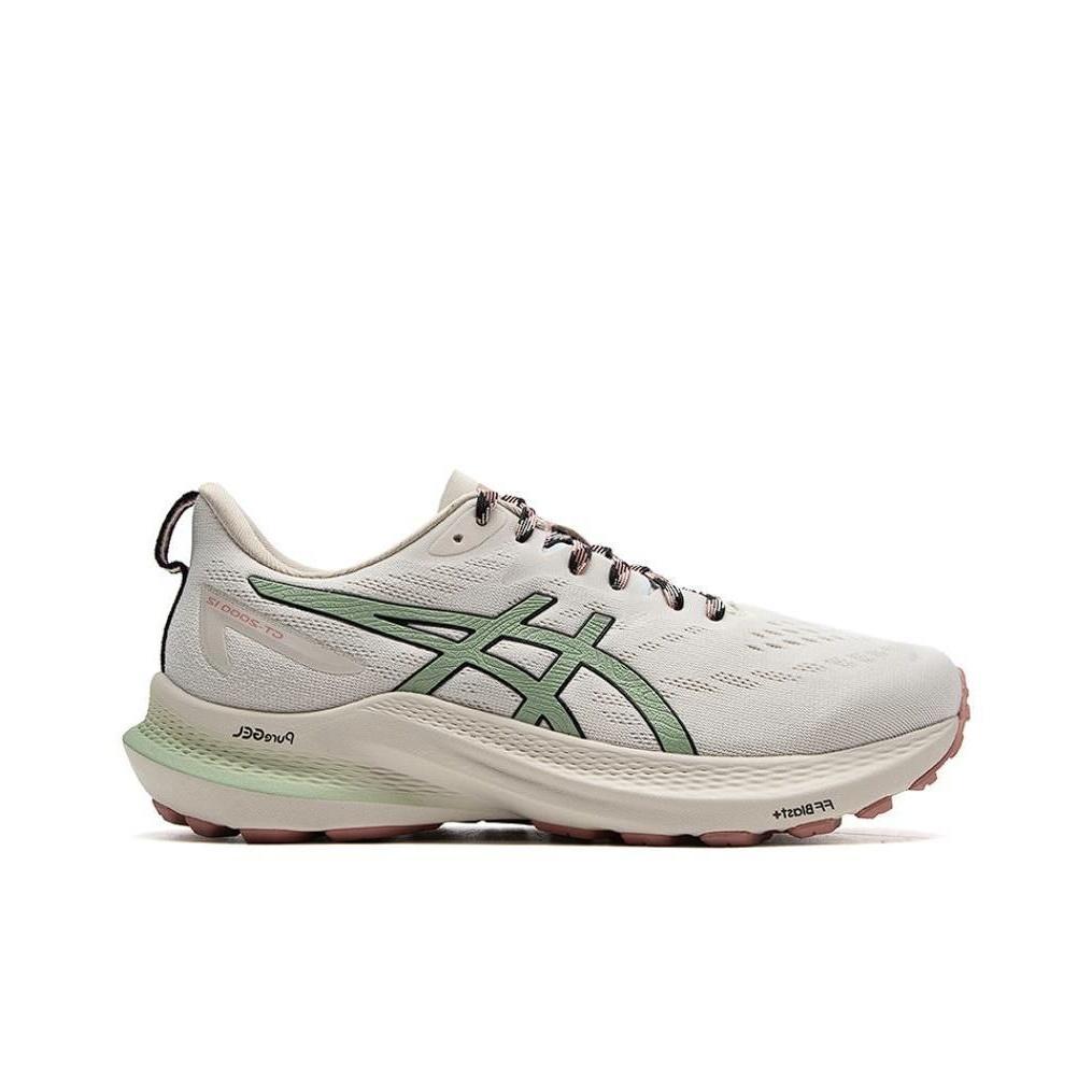 ASICS GT 2000 12 TR Nature Bathing - Cream Green Women Sneakers Pink Rose-Rouge 1012B587-250