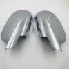 For Chevrolet Silverado 1500 2500 3500 GMC Sierra Car Sticker Rearview Side Mirror Cover Wing Cap Exterior Door Case Trim Carbon