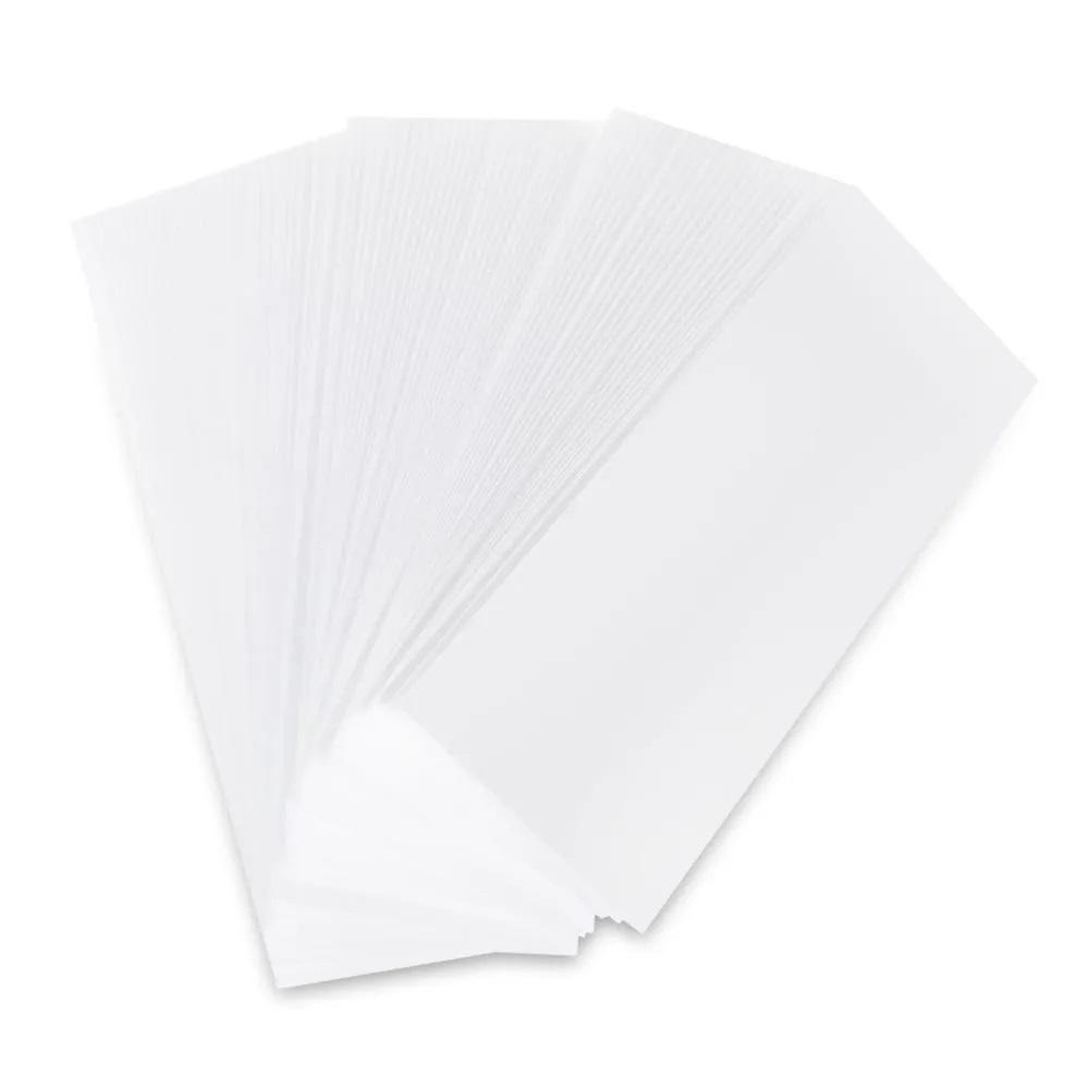 

100 шт. восковая бумага для удаления волос восковые полоски восковая бумага восковая полоска депиляторная бумага