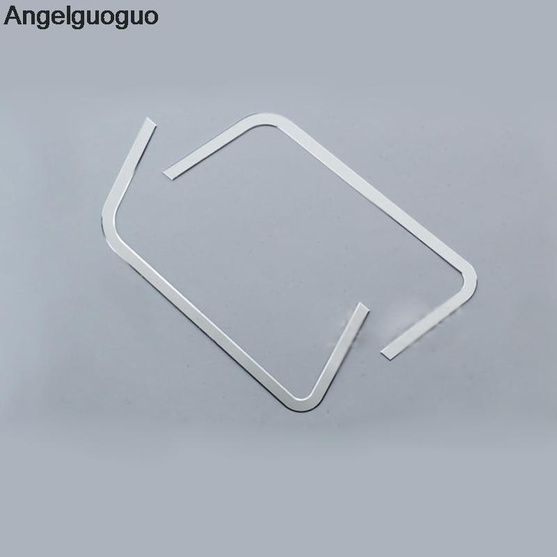 Car Styling 2 Pcs Center Control Dashboard Air Conditioning Outlet Decoration Frame Cover Trim for Porsche Panamera