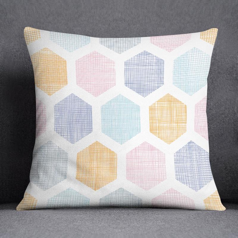 Summer Fresh Collection Pillow Gift Home Office Decoration  Bedroom Sofa Car Cushion Cover Case