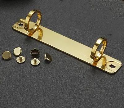 New Business Loose leaf Notebook Accessories Loose leaf Clip Buckle Removable Two hole Metal Binding Clip