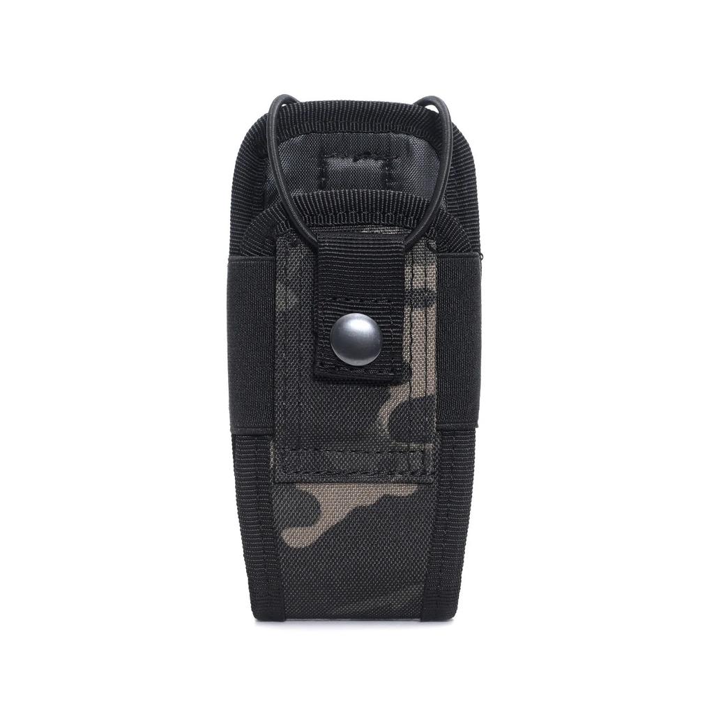 Tactical Molle Radio Walkie Talkie Pouch Waist Bag Holder Pocket Portable Interphone Holster Carry Bag for Hunting Camping
