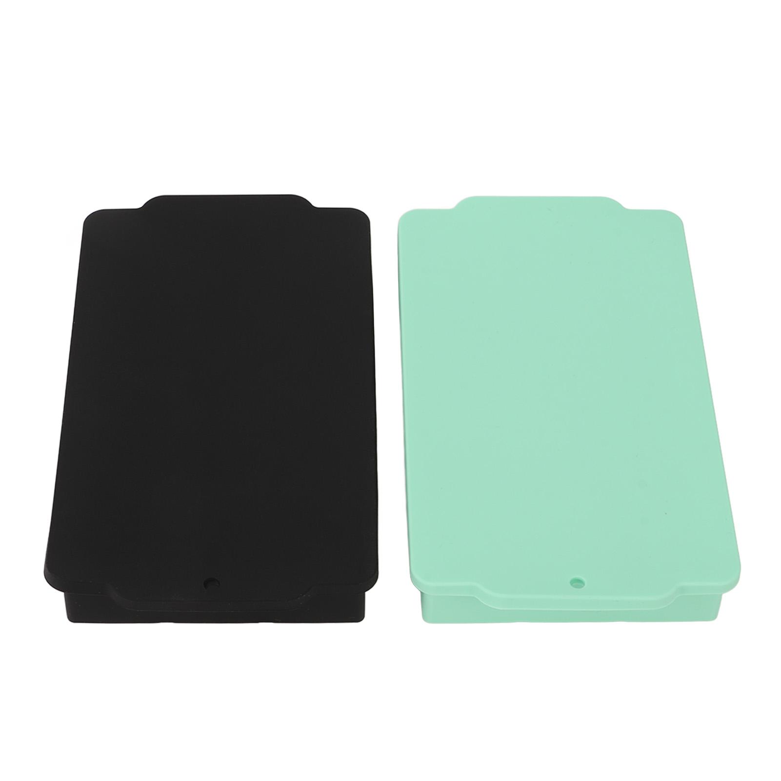 

2 шт. формочки для льда силиконовые мягкие безопасные легкосъемные формы для льда со съемной крышкой для домашнего бара