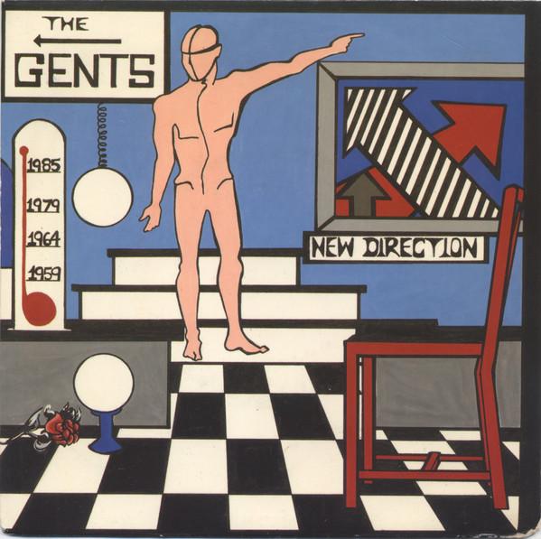 

7inch Record GENTS - New Direction GN8 LAMBS TO THE SL 1985 UK Rock Used