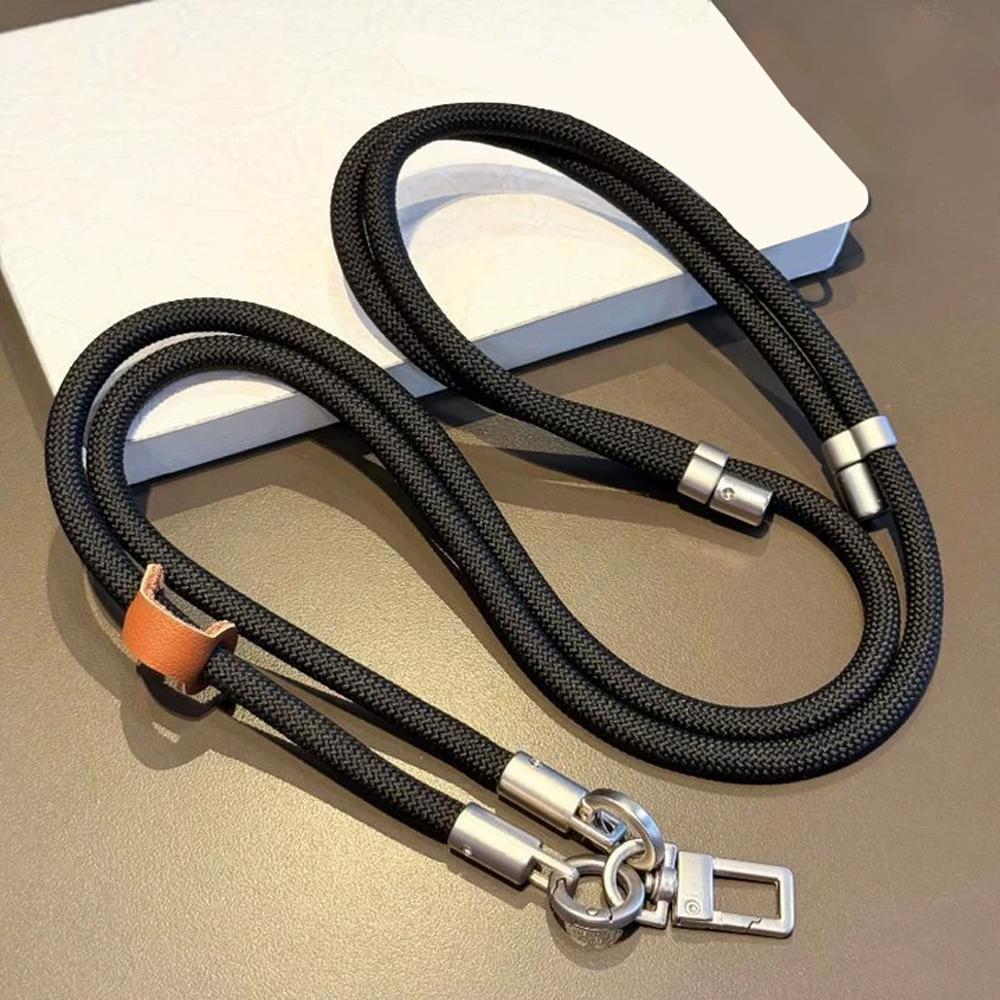 Nouvelle Longue Lanière Universelle Réglable pour Téléphone Portable, Sangle d'Épaule et de Cou, Corde de Suspension Durable Anti-Perte pour iPhone Xiaomi