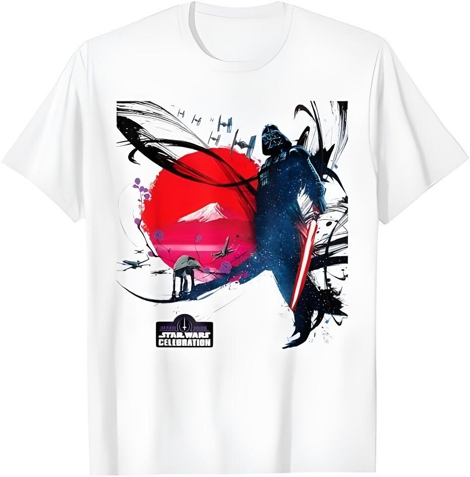Star Wars Celebration Japan 2025 Key Art Darth Vader amp; Logo America T-Shirt Unisex T-Shirt XXXL