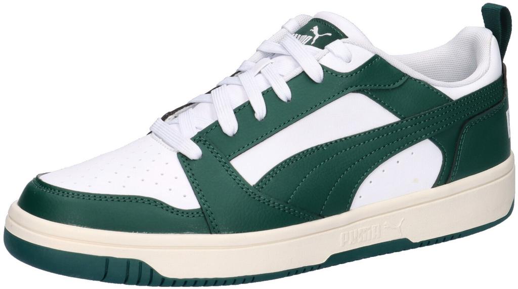 Кроссовки Puma Rebound V6 Low белый/темный мирт/теплый белый