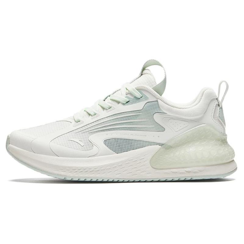 

Anta C37+ Cushioning Slip Resistant Low top Casual Long Distance Running Sprint Running Shoes Women s White Gray Green Sneakers 922425537-9 36