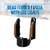 Motorcycle LED Rear Fender Extension Fascia For Harley Touring Electra Glide Street Road Glide Limited FLHR FLTRX 2014-2023 2024