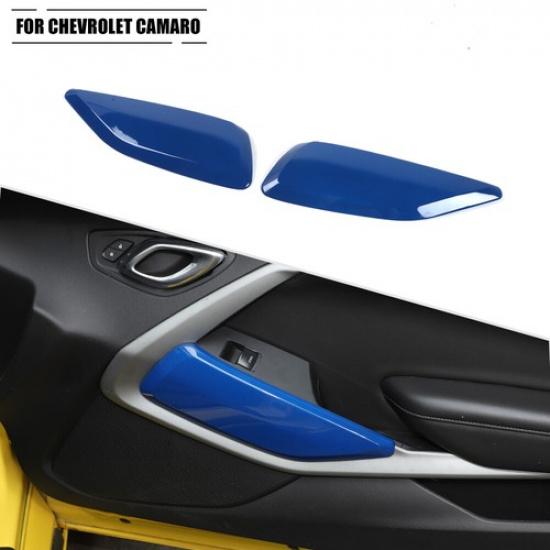 Dekorverkleidung für Innen Türverkleidung für Chevrolet Camaro 2016+ Blaue Zubehörteile