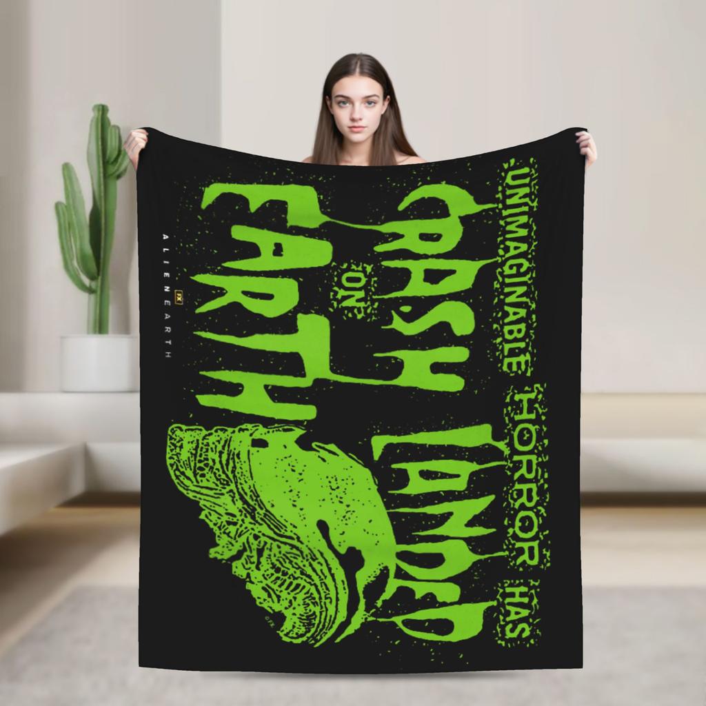 Aliens Earth Xenomorph XX121 Multi Pose Blanket Cover Flannel Soft Throw Blanket for Bedspread Quilt Multifunction
